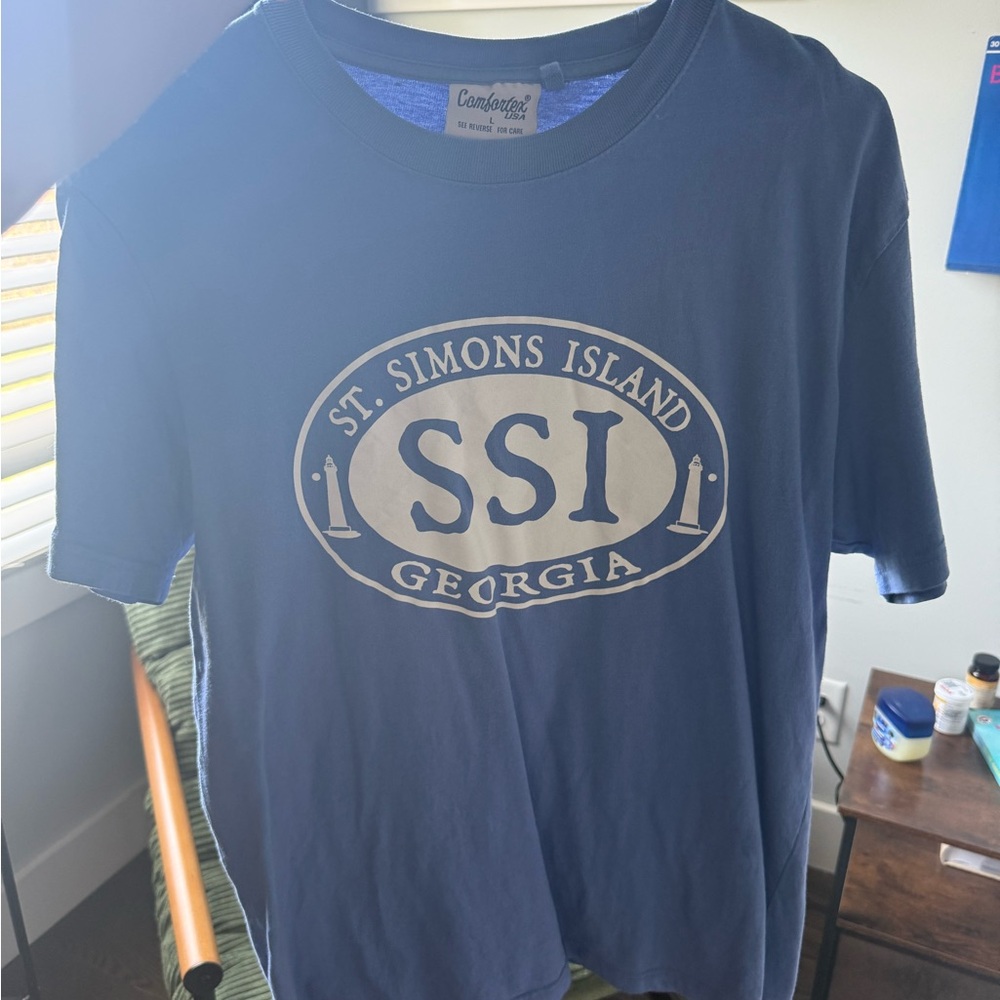 Simons Blue Short Sleeve Tee